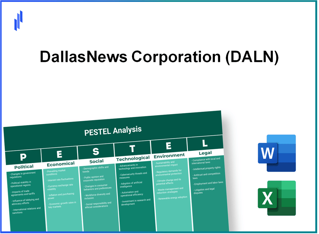 PESTEL Analysis of DallasNews Corporation (DALN)