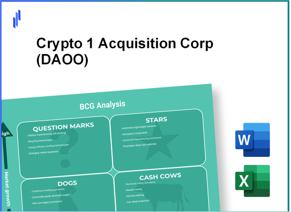 Crypto 1 Acquisition Corp (DAOO) BCG Matrix Analysis