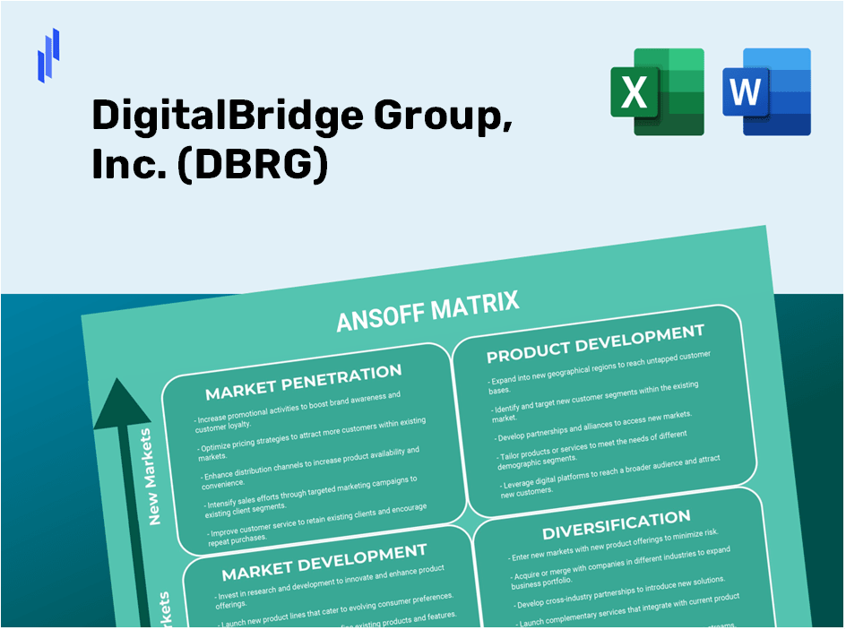 DigitalBridge Group, Inc. (DBRG)Ansoff Matrix