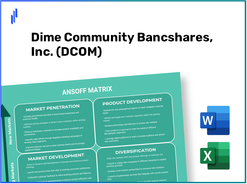 Dime Community Bancshares, Inc. (DCOM)Ansoff Matrix