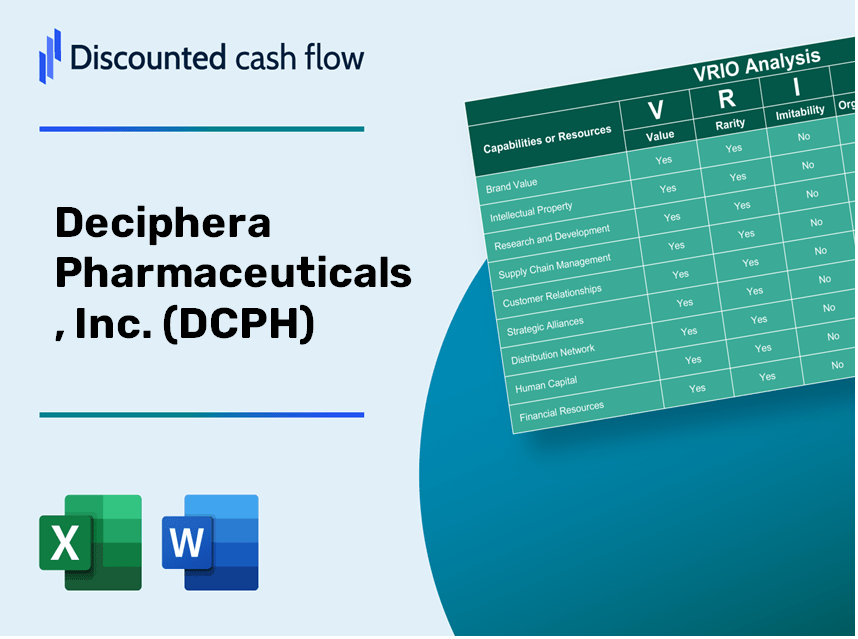 Deciphera Pharmaceuticals, Inc. (DCPH): VRIO Analysis [10-2024 Updated]