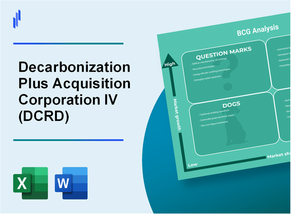 Decarbonization Plus Acquisition Corporation IV (DCRD) BCG Matrix Analysis