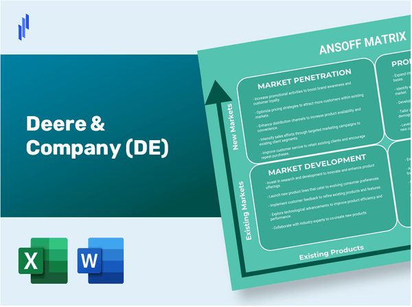 Deere & Company (DE)Ansoff Matrix