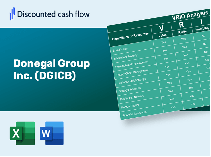 Donegal Group Inc. (DGICB): VRIO Analysis [10-2024 Updated]