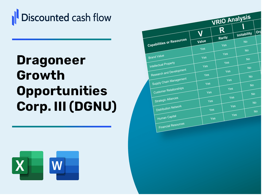 Dragoneer Growth Opportunities Corp. III (DGNU): VRIO Analysis [10-2024 Updated]