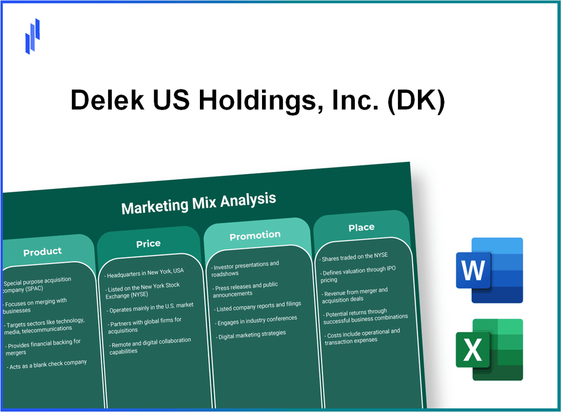 Marketing Mix Analysis of Delek US Holdings, Inc. (DK)