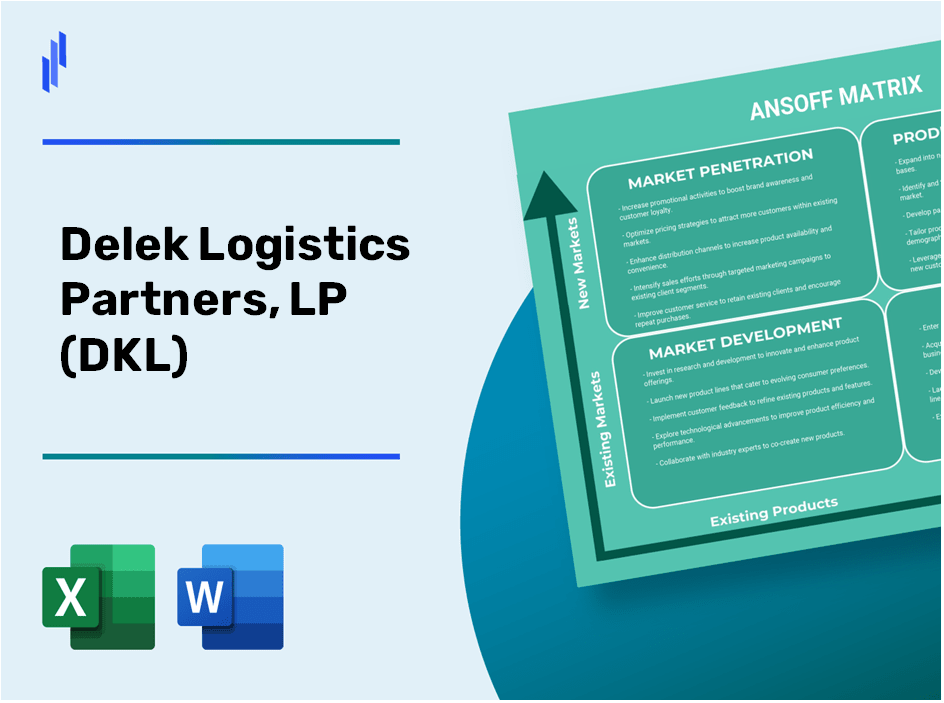 Delek Logistics Partners, LP (DKL)Ansoff Matrix