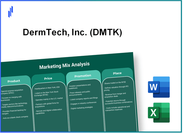 Marketing Mix Analysis of DermTech, Inc. (DMTK)