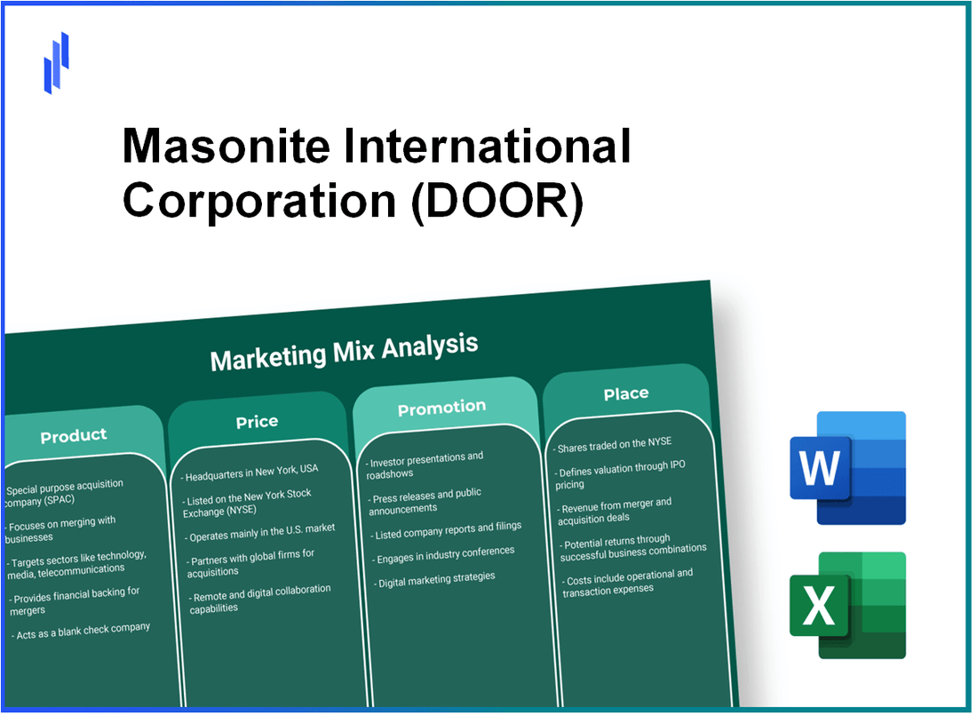 Marketing Mix Analysis of Masonite International Corporation (DOOR)