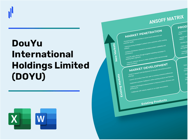 DouYu International Holdings Limited (DOYU)Ansoff Matrix