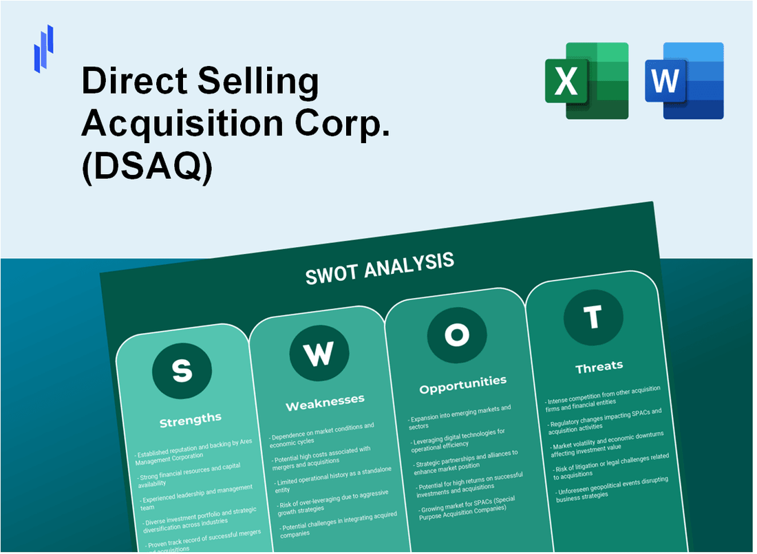 Direct Selling Acquisition Corp. (DSAQ) SWOT Analysis