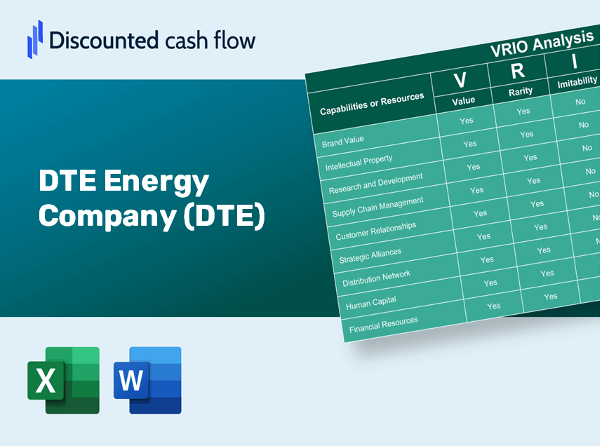 DTE Energy Company (DTE): VRIO Analysis [10-2024 Updated]