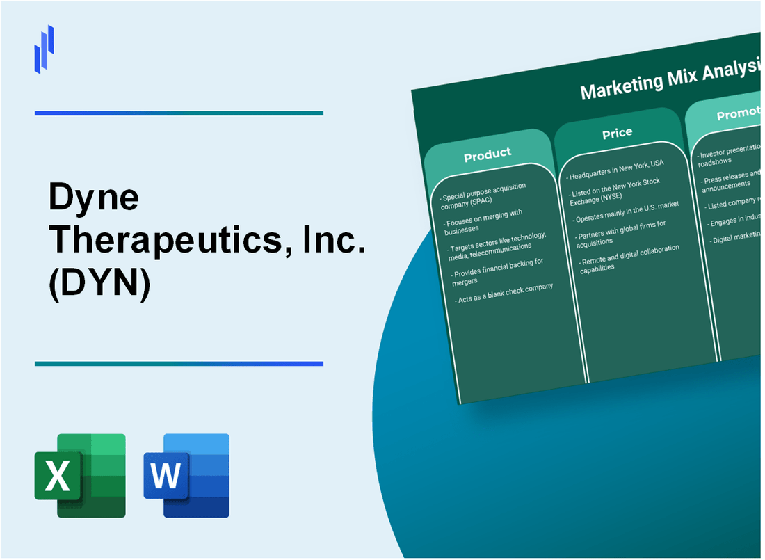 Marketing Mix Analysis of Dyne Therapeutics, Inc. (DYN)