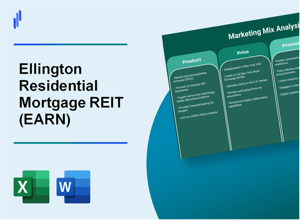 Marketing Mix Analysis of Ellington Residential Mortgage REIT (EARN)