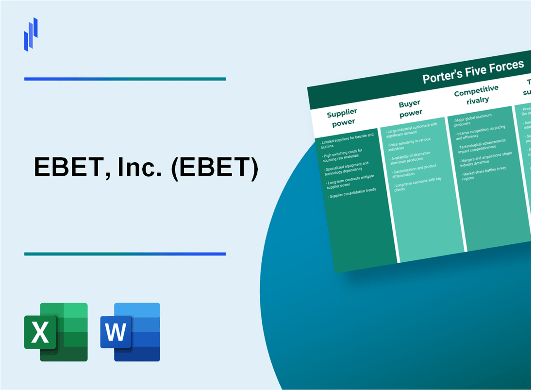 What are the Porter’s Five Forces of EBET, Inc. (EBET)?