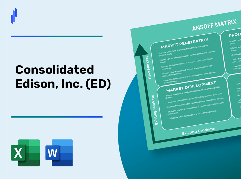 Consolidated Edison, Inc. (ED)Ansoff Matrix