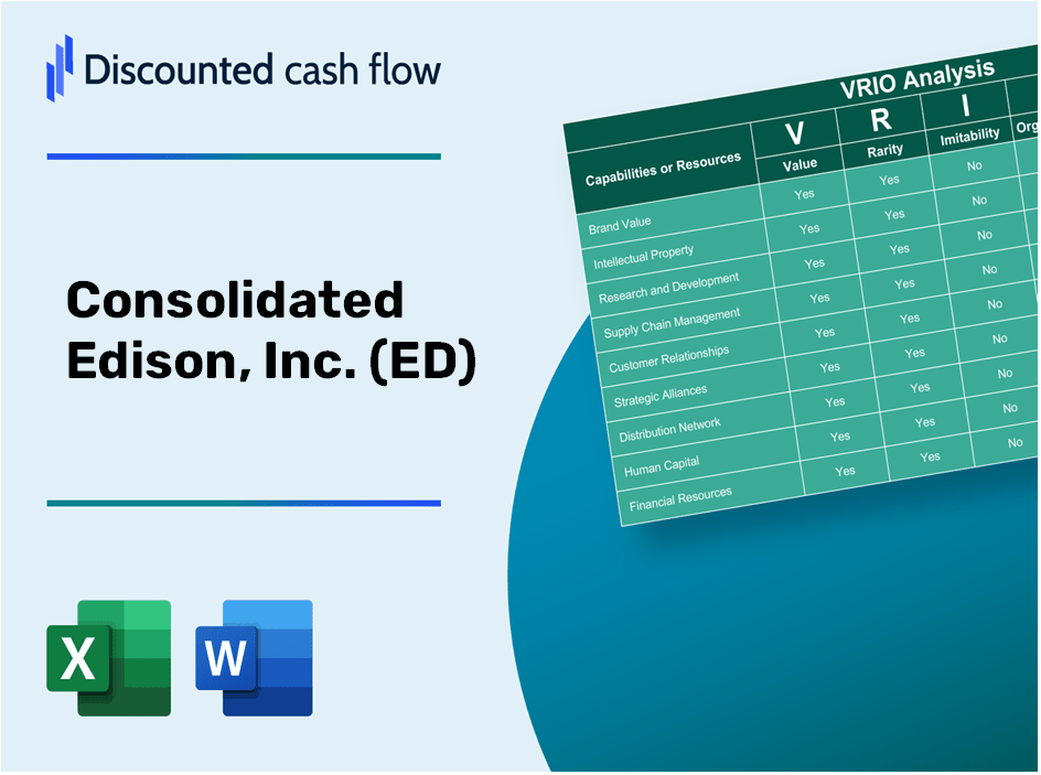 Consolidated Edison, Inc. (ED): VRIO Analysis [10-2024 Updated]