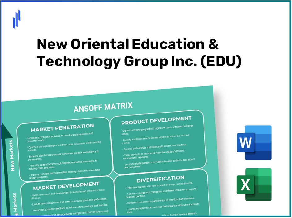 New Oriental Education & Technology Group Inc. (EDU)Ansoff Matrix