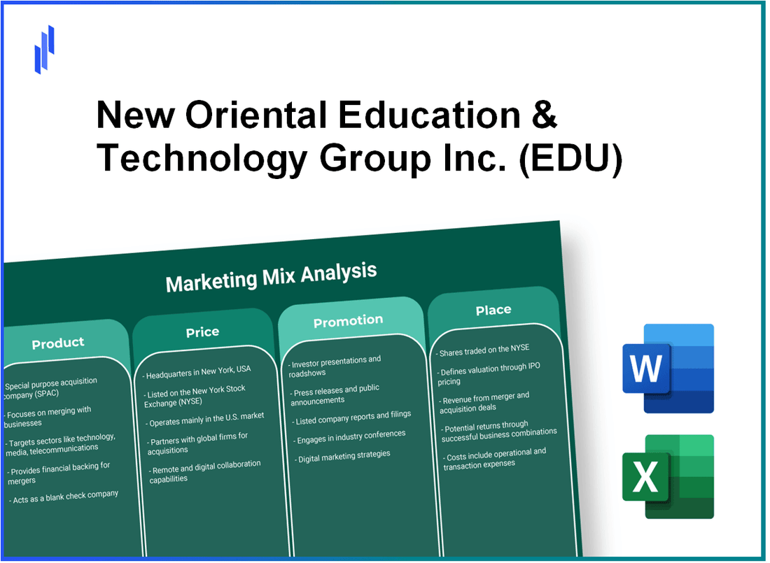 Marketing Mix Analysis of New Oriental Education & Technology Group Inc. (EDU)