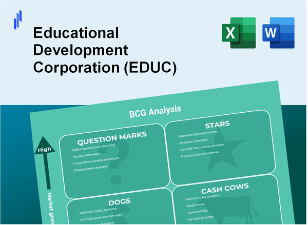 Educational Development Corporation (EDUC) BCG Matrix Analysis