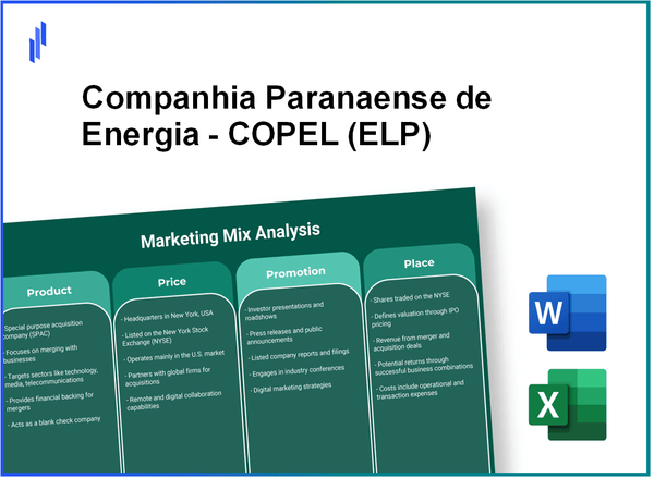 Marketing Mix Analysis of Companhia Paranaense de Energia - COPEL (ELP)