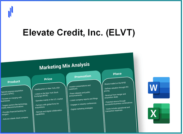 Marketing Mix Analysis of Elevate Credit, Inc. (ELVT)