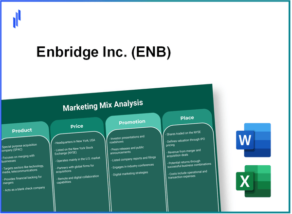 Marketing Mix Analysis of Enbridge Inc. (ENB)