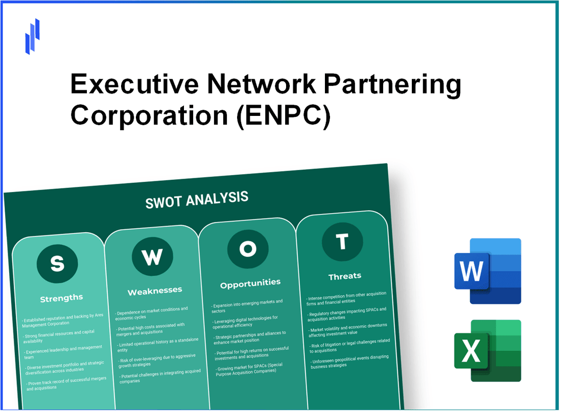 Executive Network Partnering Corporation (ENPC) SWOT Analysis