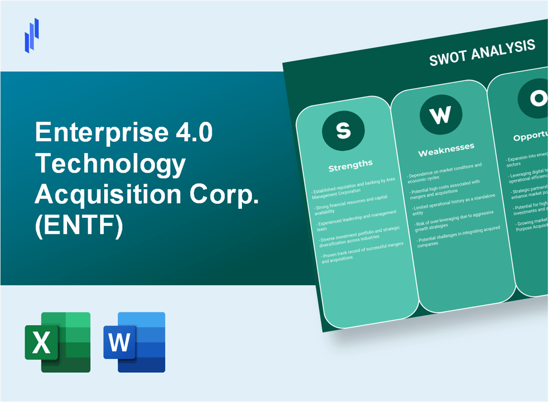 Enterprise 4.0 Technology Acquisition Corp. (ENTF) SWOT Analysis