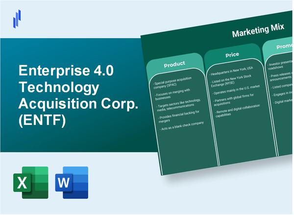 Marketing Mix Analysis of Enterprise 4.0 Technology Acquisition Corp. (ENTF)