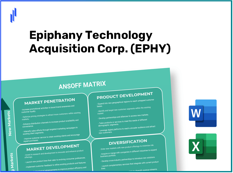 Epiphany Technology Acquisition Corp. (EPHY)Ansoff Matrix