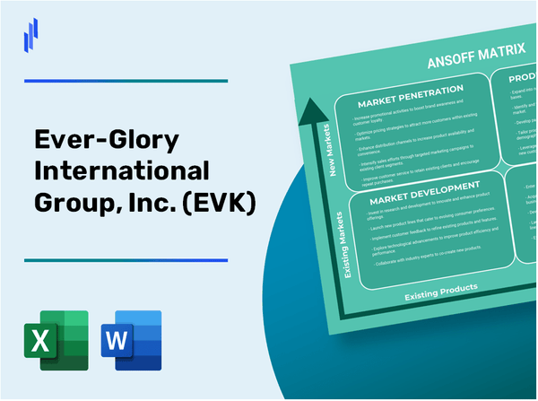 Ever-Glory International Group, Inc. (EVK)Ansoff Matrix