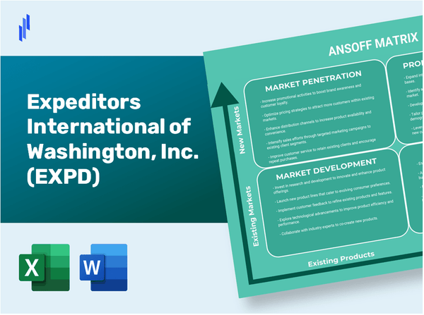 Expeditors International of Washington, Inc. (EXPD)Ansoff Matrix