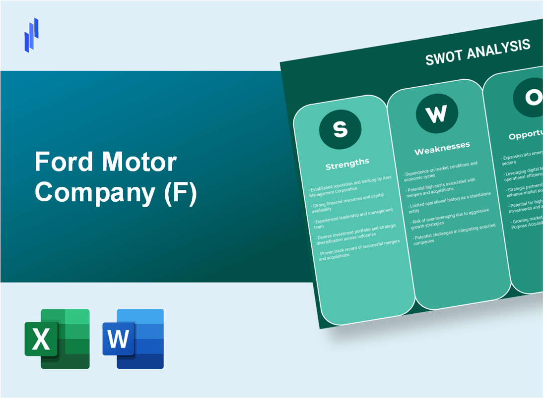 Ford Motor Company (F) SWOT Analysis