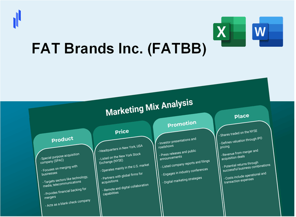 Marketing Mix Analysis of FAT Brands Inc. (FATBB)