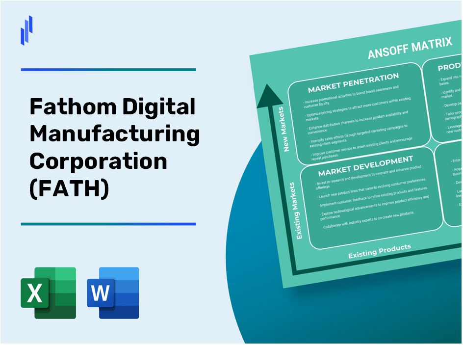 Fathom Digital Manufacturing Corporation (FATH)Ansoff Matrix