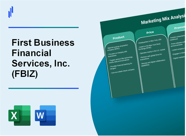 Marketing Mix Analysis of First Business Financial Services, Inc. (FBIZ)