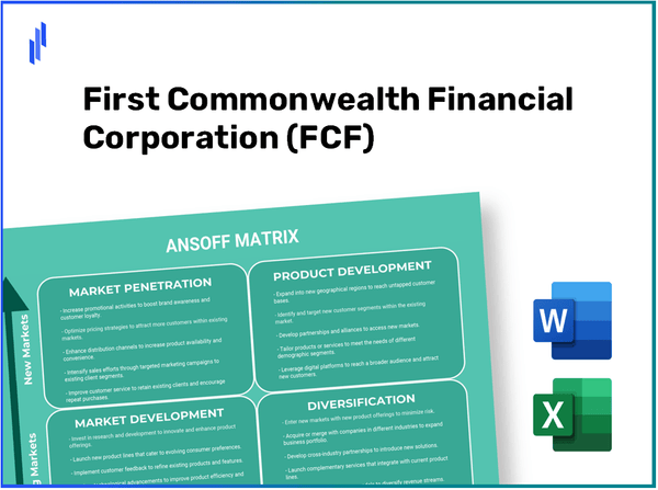 First Commonwealth Financial Corporation (FCF)Ansoff Matrix