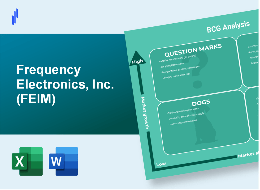 Frequency Electronics, Inc. (FEIM) BCG Matrix Analysis