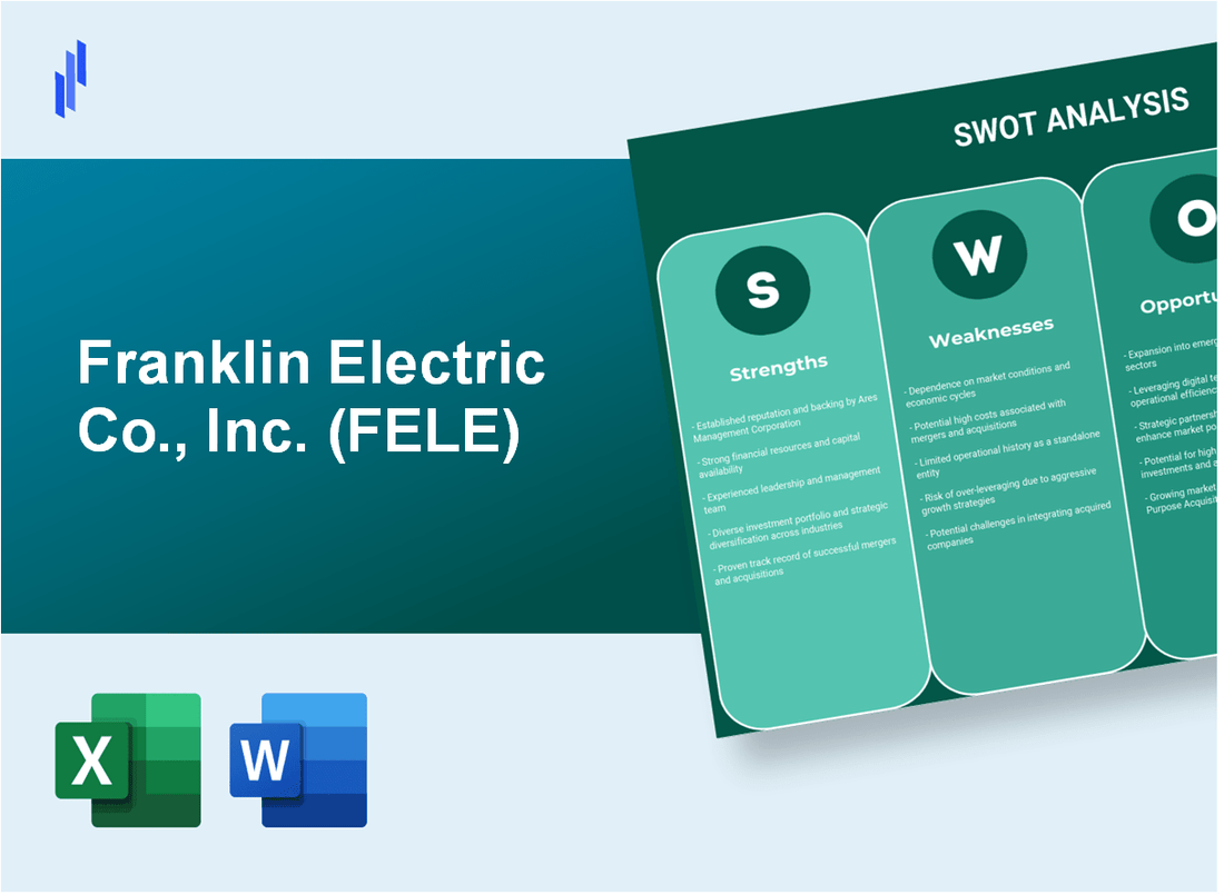 Franklin Electric Co., Inc. (FELE) SWOT Analysis