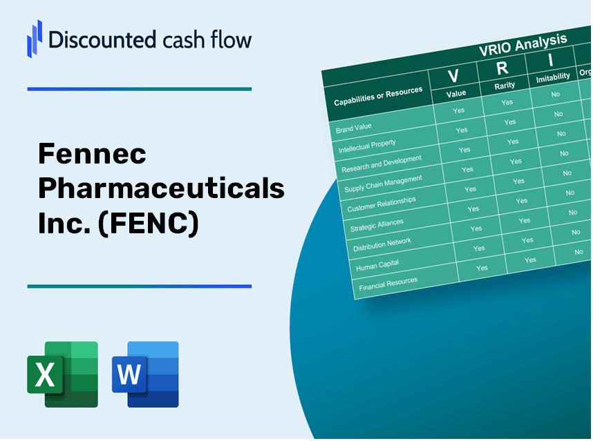 Fennec Pharmaceuticals Inc. (FENC): VRIO Analysis [10-2024 Updated]