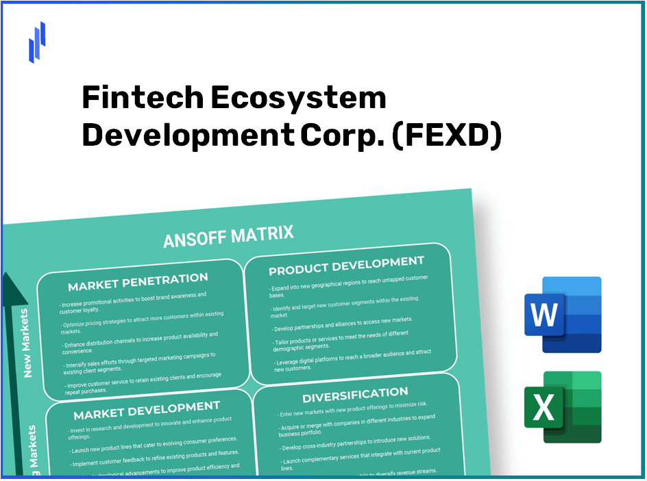 Fintech Ecosystem Development Corp. (FEXD)Ansoff Matrix