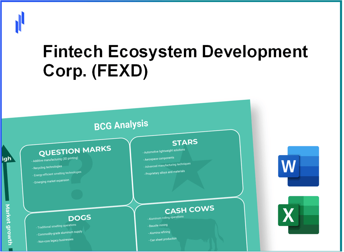 Fintech Ecosystem Development Corp. (FEXD) BCG Matrix Analysis