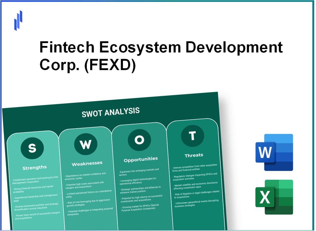 Fintech Ecosystem Development Corp. (FEXD) SWOT Analysis