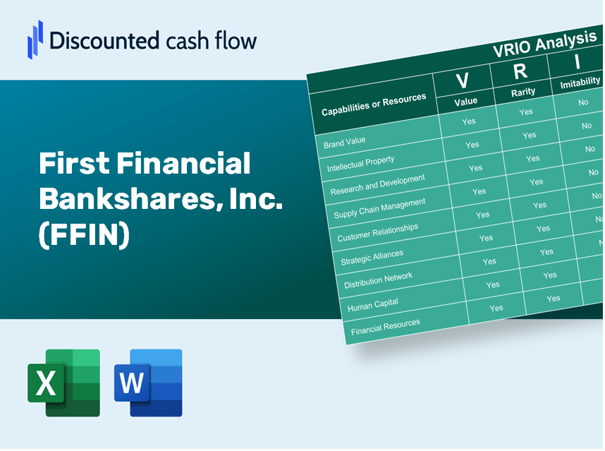 First Financial Bankshares, Inc. (FFIN): VRIO Analysis [10-2024 Updated]