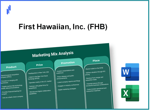 Marketing Mix Analysis of First Hawaiian, Inc. (FHB)