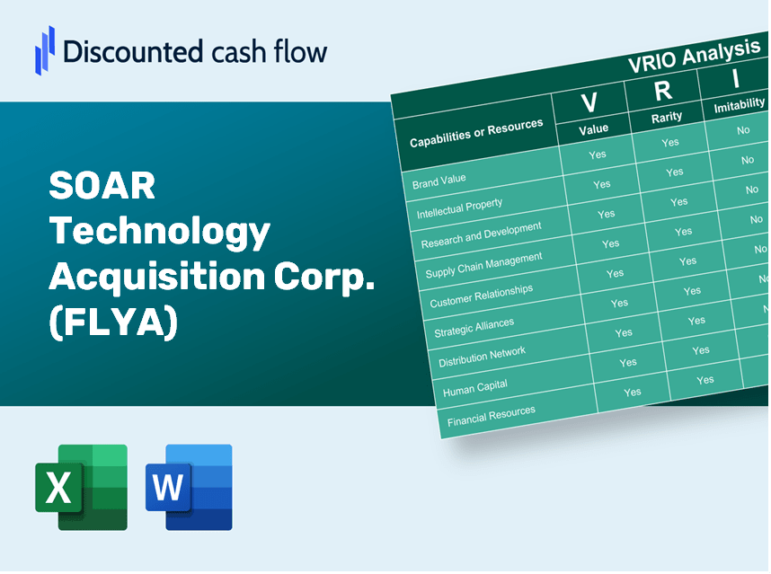 SOAR Technology Acquisition Corp. (FLYA): VRIO Analysis [10-2024 Updated]