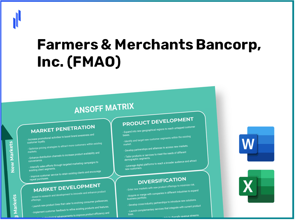 Farmers & Merchants Bancorp, Inc. (FMAO)Ansoff Matrix