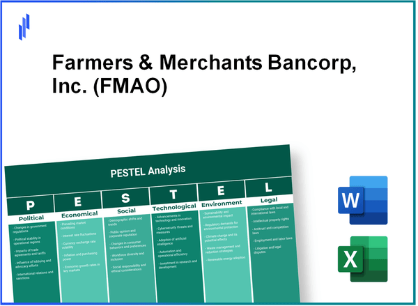 PESTEL Analysis of Farmers & Merchants Bancorp, Inc. (FMAO)