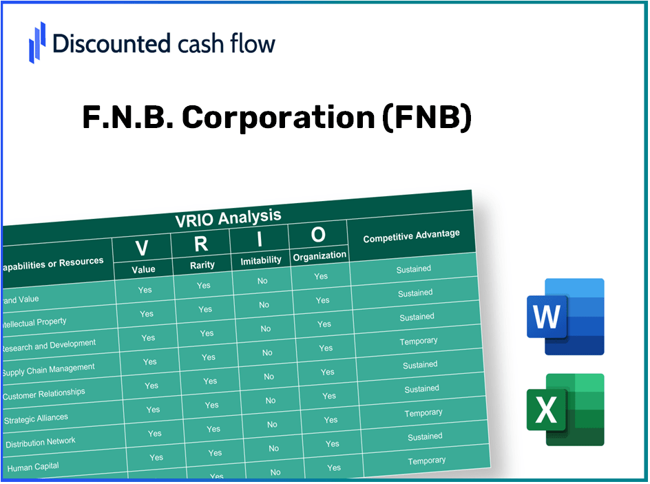 F.N.B. Corporation (FNB): VRIO Analysis [10-2024 Updated]